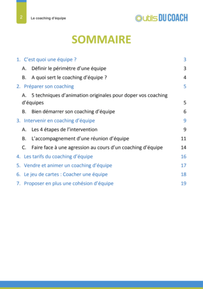 Le coaching d'équipe – Image 2