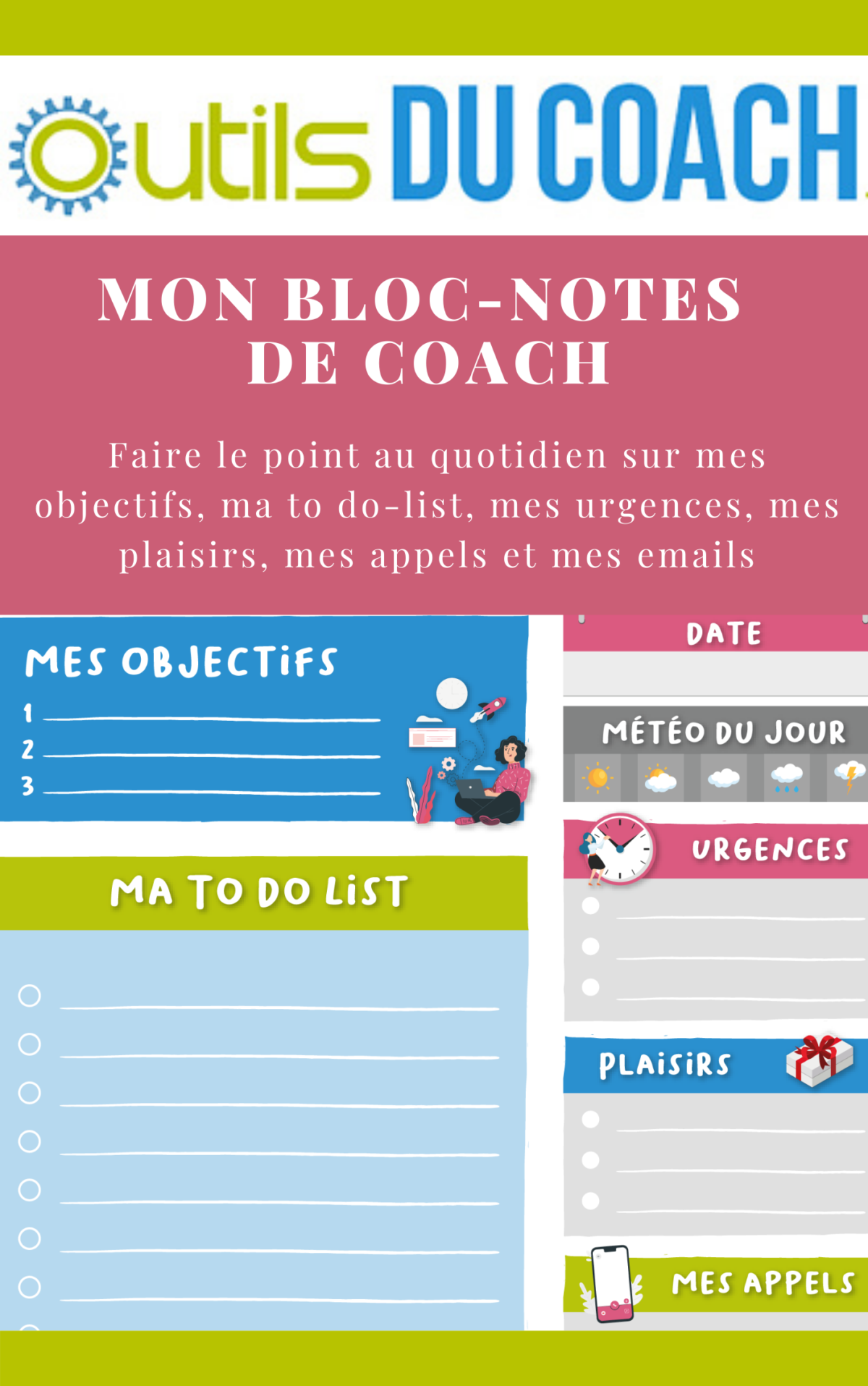 Mon Bloc-notes De Coach - Outils Du Coach