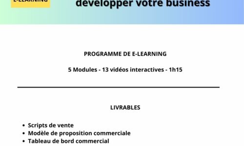 Les fondamentaux pour maîtriser l’art de la vente et développer votre business