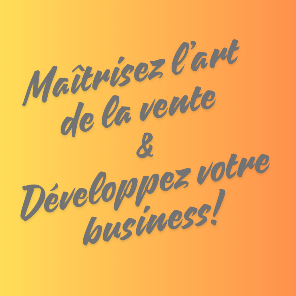 savoir vendre ses services