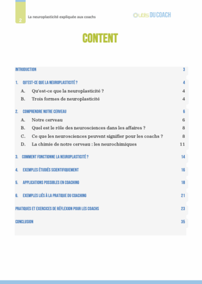 La neuroplasticité expliquée aux coachs - Niveau 1 – Image 3