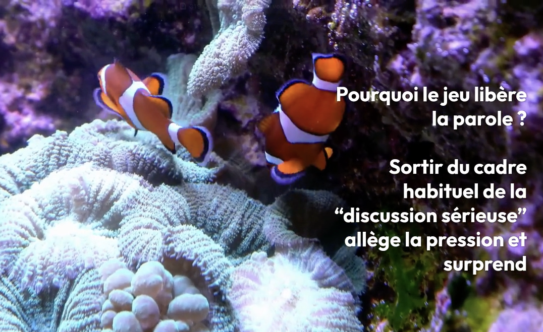 Quand le jeu ouvre la voie à la parole en coaching
