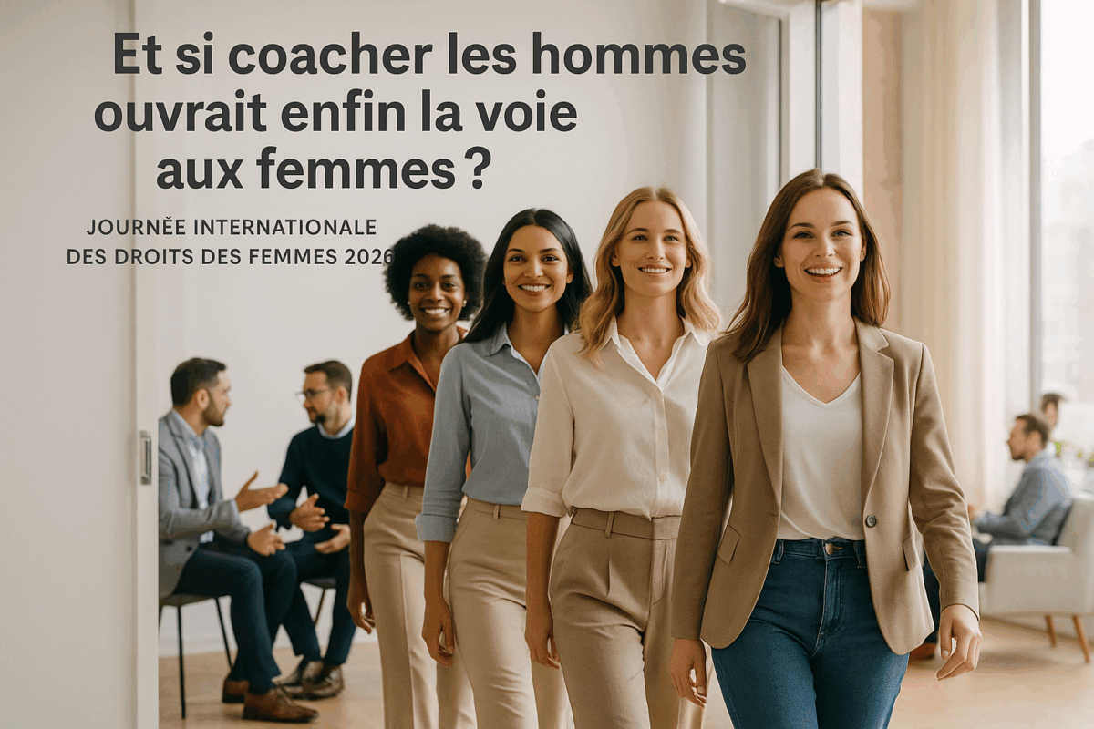 Et si coacher les hommes ouvrait la voie aux femmes !
